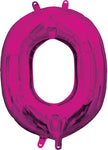 16" Letter O Pink