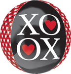XOXO Hearts Orbz 16" Balloon