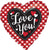 Heart to Heart Love 17" Balloon