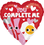 You Complete Me 17" Balloon