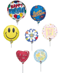 Air Filled Assortment - Everyday 9" Air-fill Balloon (requires heat sealing) (18 count)
