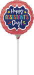 Assistants Day Red 9" Air-fill Balloon (requires heat sealing)