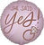 Blush Wedding 17" Balloon