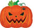 Frightful Pumpkin 18" Balloon