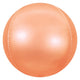3D Sphere - Satin Pearl Peach 14″ Balloon