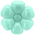 26″ Flower Shape - Light Blue