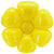 26″ Flower Shape - Yellow