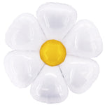 Flower Shape - White And Yellow 18 inch