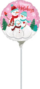 Holidays Snow Family 9" Air-fill Balloon (requires heat sealing)