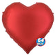 Giant Person Size Heart - Red 64" Foil