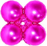 Quad Fuschia 30" Balloon