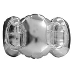 Friendship Bracelet - Silver (Air-Fill Only) 4" Foil