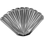 Deco Hand Fan - Silver 16" Foil