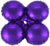 Quad Purple 18" Balloon