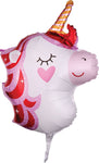 Pretty Pink Unicorn 21" Balloon