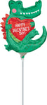 Happy Valentine's Day Gator 14" Balloon