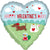 Happy Valentine's Day Pets 18" Balloon
