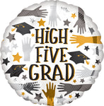 High Five Grad 17" Balloon