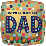 Happy Father's Day Dad 17" Balloon