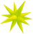 Neon Yellow Starburst 26″ Balloon