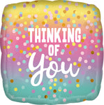 Thinking Of You Pastel Dot 17" Balloon