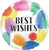Best Wish Painted Swoosh 17" Balloon