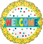 Welcome Lots Of Dots 17" Balloon