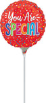 You Are Special Red 9" Air-fill Balloon (requires heat sealing)
