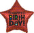 Satin Star Birthday 18" Balloon