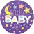 Moon & Stars Baby 18" Balloon