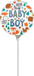 Boy Woodland Fun 4" Air-fill Balloon (requires heat sealing)