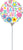 Baby Girl Butterfly 9" Air-fill Balloon (requires heat sealing)