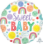 Sweet Baby Icons 17" Balloon
