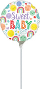 Sweet Baby Icons 4" Air-fill Balloon (requires heat sealing)