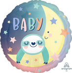 Baby Sloth 17" Balloon