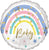 Pastel Rainbow Baby 17" Balloon
