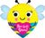 Bee Well Soon 22" Balloon