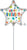 Happy Birthday Stars & Dots 9" Air-fill Balloon (requires heat sealing)