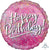 Birthday Pink Fabulous 17" Balloon