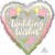 Wedding Wishes Ombre 17" Balloon