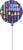 Birthday Happy Candles 4" Air-fill Balloon (requires heat sealing)