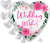 Satin Wedding Wishes 23" Balloon