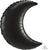 Onyx Crescent 35" Balloon