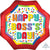 Satin Boss's Day Dots Iridescent 22" Balloon