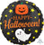 Ghost, Pumpkin & Stars Happy Halloween! 17" Balloon