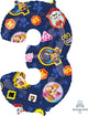 Paw Patrol Number 3 26" Balloon
