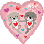 Otterly in Love 17" Balloon