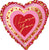 I Love You Pretty Hearts 17" Balloon