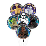 Star Wars Galaxy Bouquet Foil Balloon