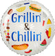 Summer Grillin' & Chillin' 17" Balloon